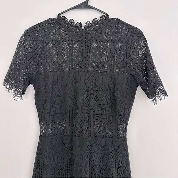 NWOT Lulus Remarkable Black Lace Dress Size Small - Picture 3 of 13